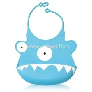 Frog Shaped Baby Silicone Bibs