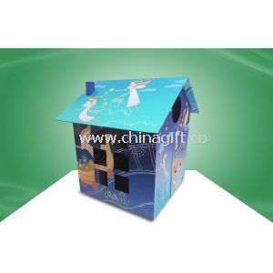Cardboard Play House for Kids
