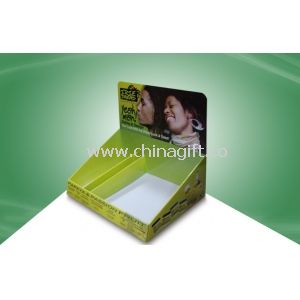 Caixa de papelão Display mesa de goma de mascar exposição bandejas para loja