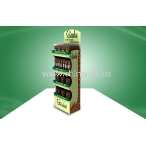 Customized Candy POP Cardboard Display With Four Shelf