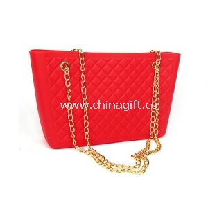 Diamond Silicone Handbag Lady Shopping Bag
