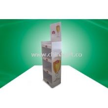 Heavy - duty Four - shelf POS Cardboard Displays for Beer With Glossy Limination images