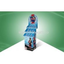 Promotional Shop Product floor standing display units , Cardboard Wine Display Units images
