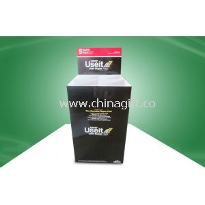 Four-cell Recyclable POS Cardboard Displays Black