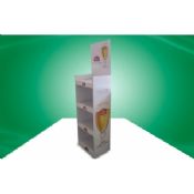 Heavy - duty Four - shelf POS Cardboard Displays for Beer With Glossy Limination images