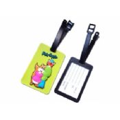 Kids Embossed PVC Photo Luggage Tags For Traveling images