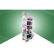 Stable 5 - шельф картонні дисплей POS для Cups продаж і пляшки для Carrefour images