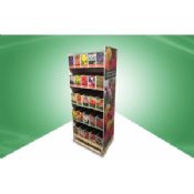 Strong Five - shelf POS Cardboard Displays Floor Display For Flowers images