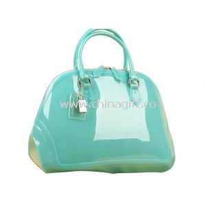 Mersh 3D Shell Silicone Handbag PVC with Padlock Short Handle Long Strap