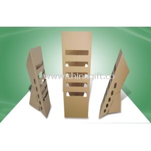 POP Unique Design Strong Paper Cardboard Free Standing Display Units