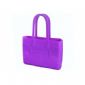 Purple Rectangle Silicone Handbag Pouch Beautiful small picture