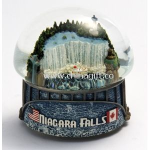 Ceramic musical Water/Snow Globes for home decor