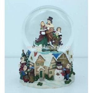 Home made unique crafts musical Water/Snow Globes
