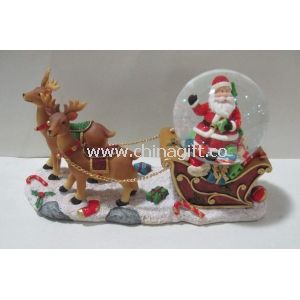 Water/Snow Globes of Christmas decoration crafts