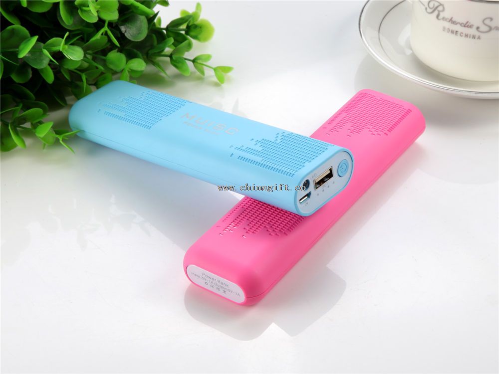 10400mah power bank plastic portable