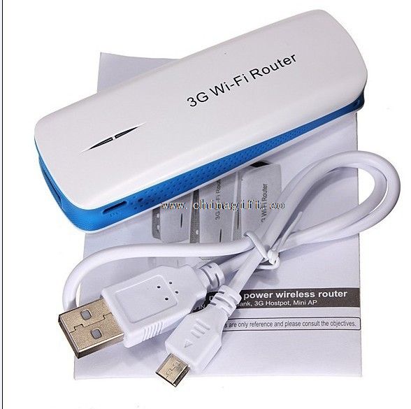 3g Wifi Router macht Bank 5200mah portable