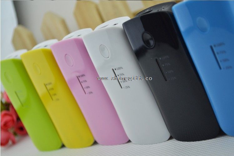 5600mah چراغ قابل حمل قدرت موبایل بانک