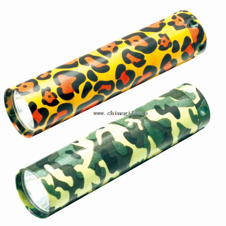 Camouflage led flashlight