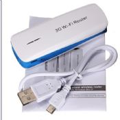 3g wifi router putere Banca 5200mah portabile images