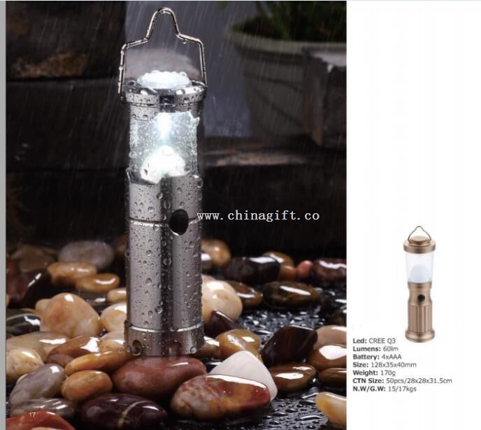 Luz de Camping de aluminio LED