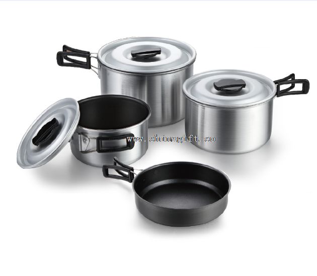 Aluminium non-stick cookware sets
