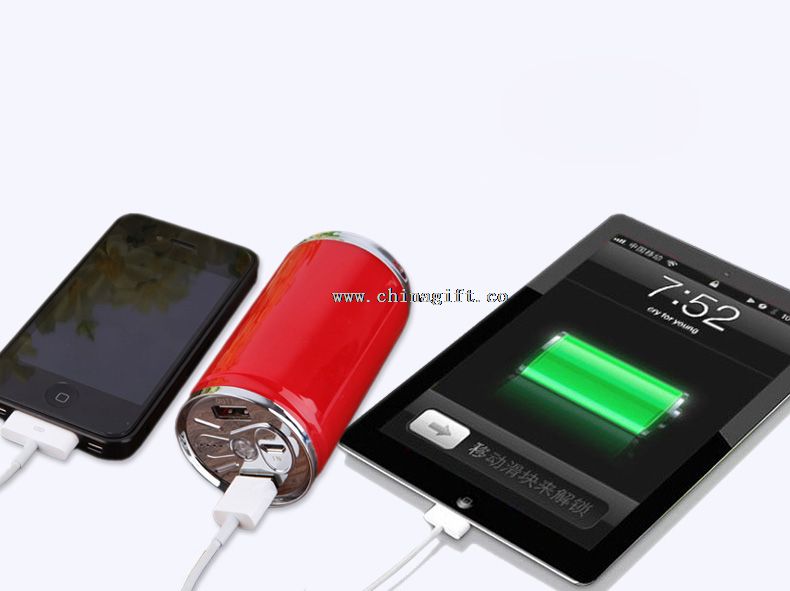 Can design power bank 10400mah