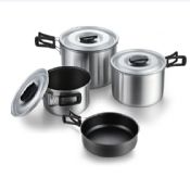 Set peralatan masak antilengket aluminium images
