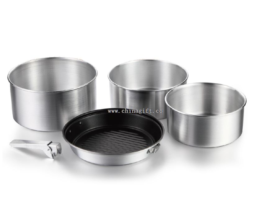 5pcs Aluminium nonstick cookware