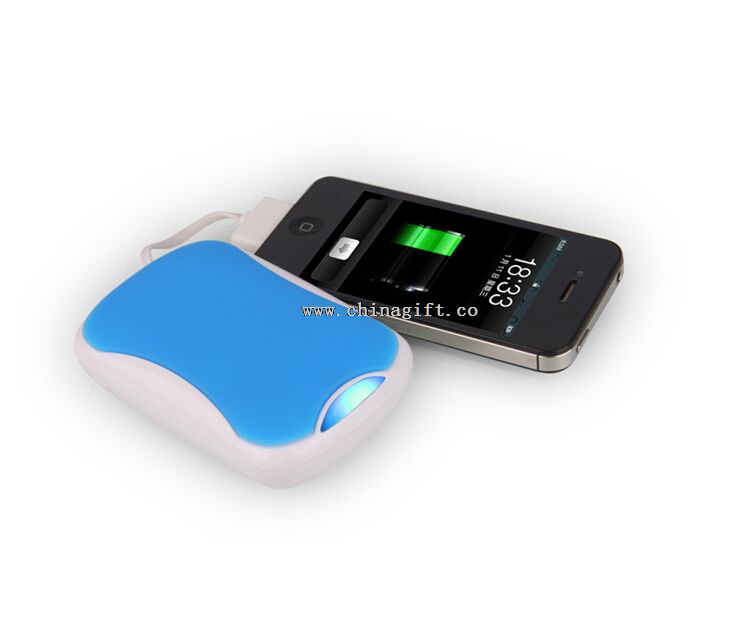 indbyggede kabler power bank