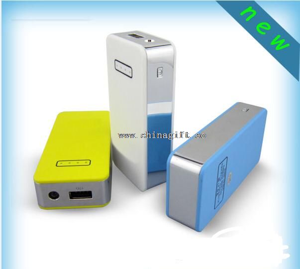 Led torch light square portable mobile power bank