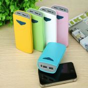 2600mAh dual usb caricatore portatile images