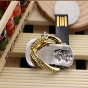 cristal sapatos usb flash drive images