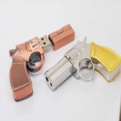 metal Pistol usb stick usb3.0 opblussen drive images