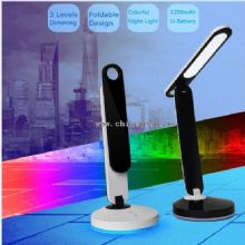 3-levels eye-protect rechargeable battery portable folding LED table lamp images