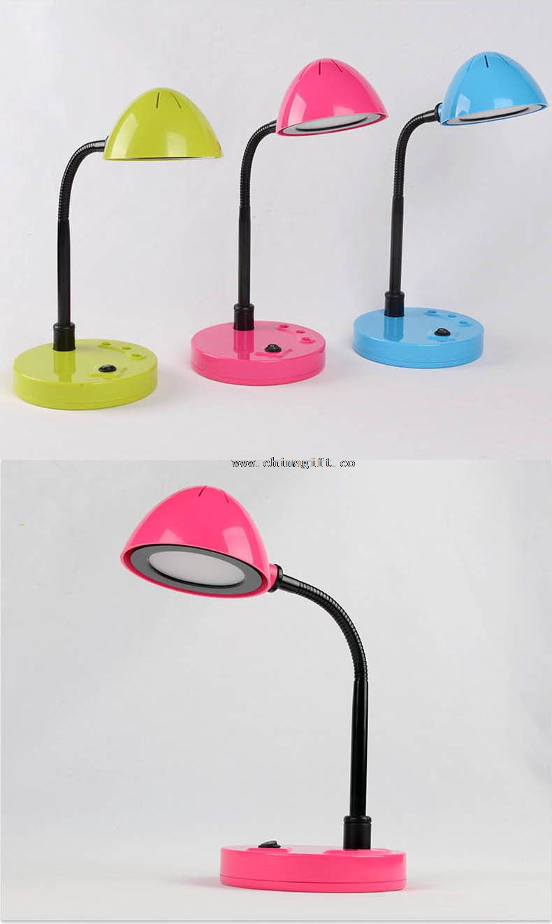 folde bordlampe