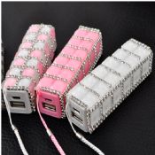 2600mAh Bling رنگارنگ خارجی باتری قدرت بانک images