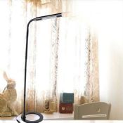 folding desk lamp with flexible arms touch switch images