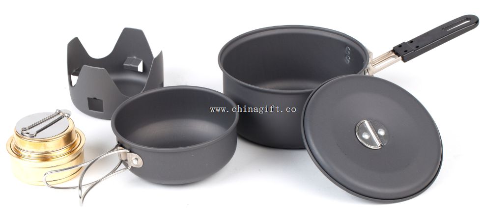 Mini Kit with Alcohol Burner outdoor cookware