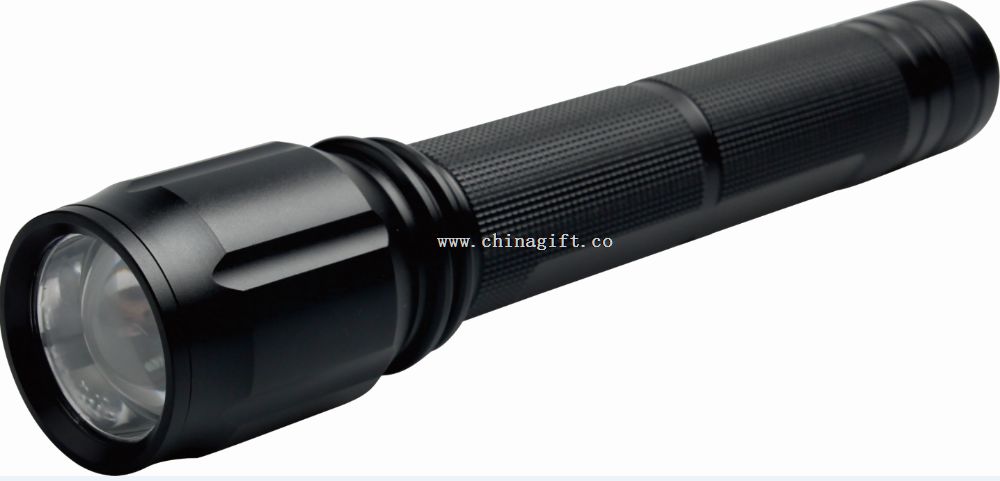 Led zoom torch flashlight