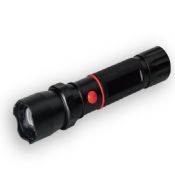 110LM black led mini rechargeable flashlight images
