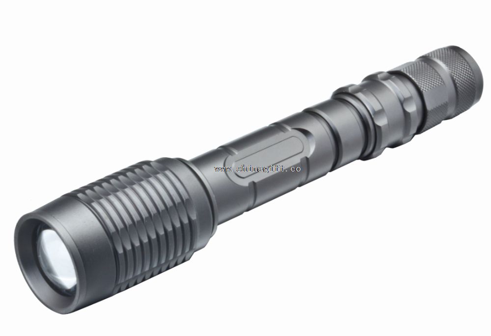 mini led waterproof power style flashlight