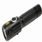 Mini zoom aluminium led flashlight small picture