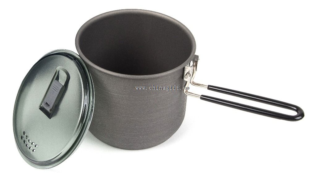 Aluminium Classic pot med banal låg
