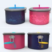 1.3L colorful camping cookware images