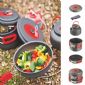 5PCS CAMPING COOK SÆT small picture