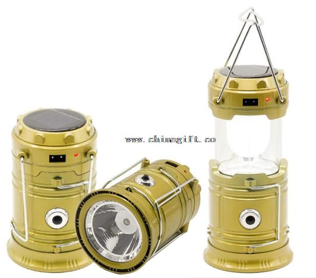 solar camping lantern