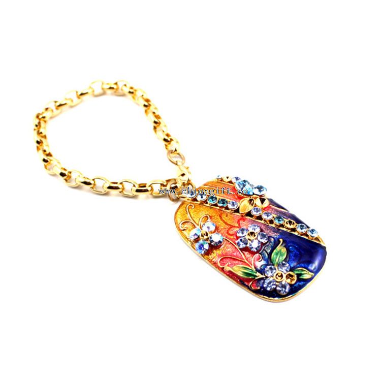 2016 bling rhinestone keychain fashion accessories