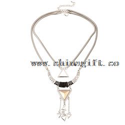 China Fabrik Direktverkauf Modeschmuck Vintage Metall Halsketten
