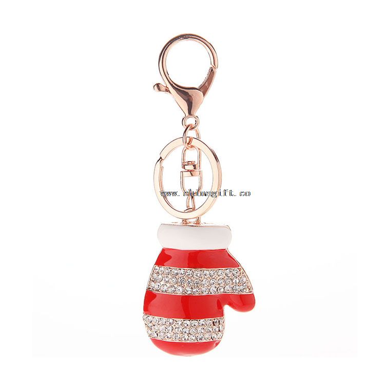 کریسمس keychain keychain شخصی زنجیر کلید ارزان هدیه