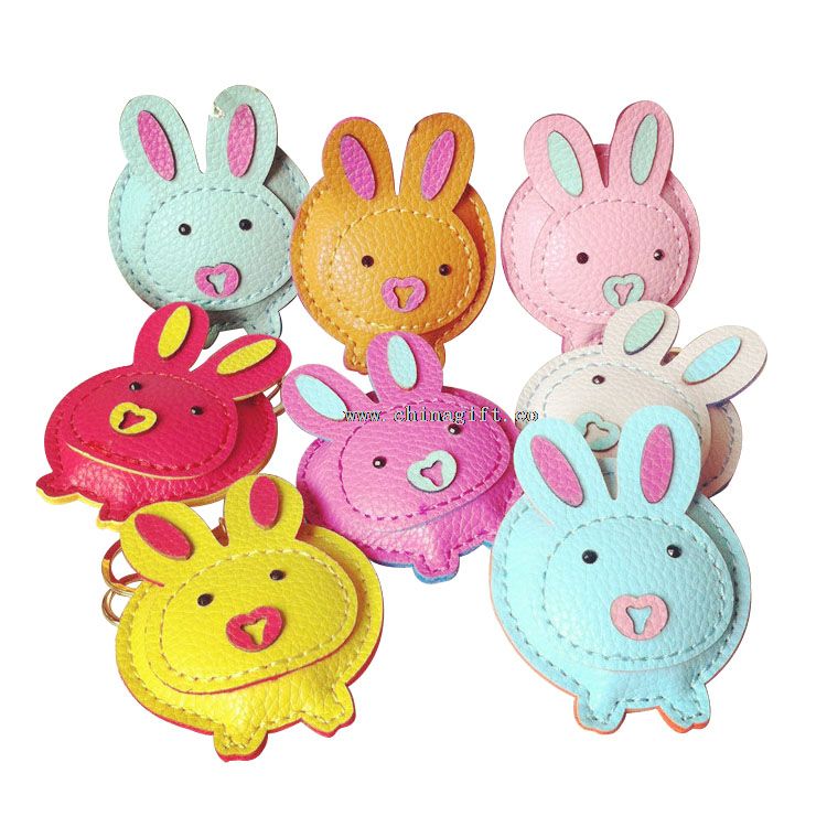 Colorful Rabbit shape Keychain phone finder keychain manufacturers